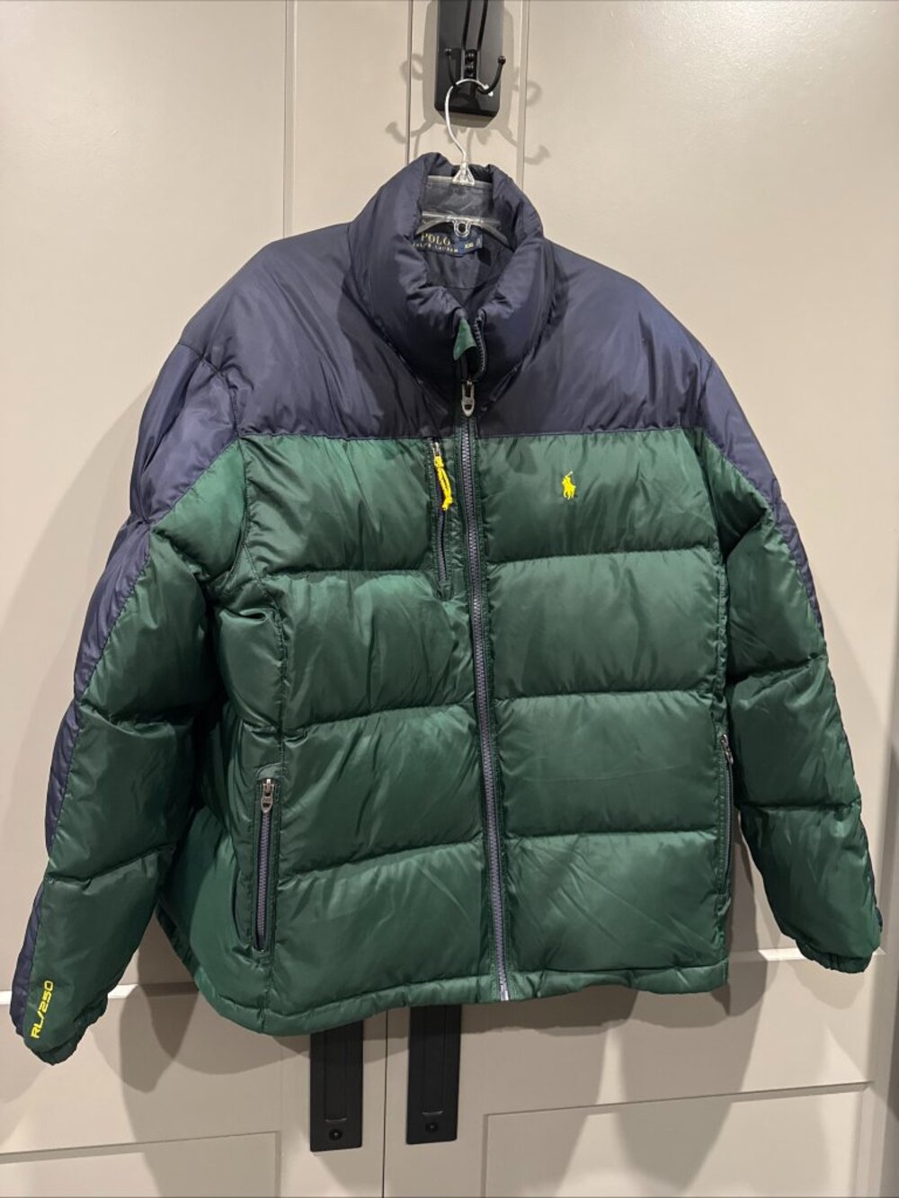 Vintage Polo Ralph Lauren RL250 Puffer Jacket Size XXL